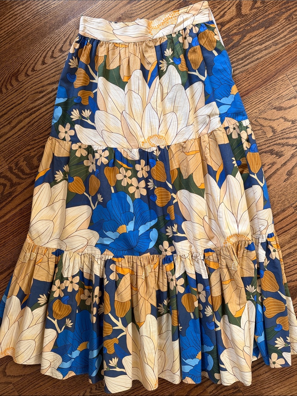 Sézane x Farm Rio Floral Skirt Size 36